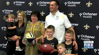 Celebrity Derek Carr officially becomes a New Orleans Saint Wealth