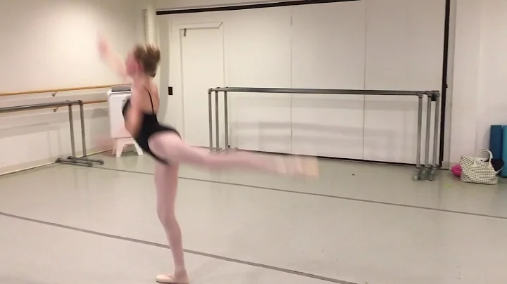 Colleen McKenzie Paquita Rehearsal