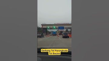 Thumbnail of gerbang tol parung kuda tol bocimi #jalanjalan #liburan #kerja #toltransjawa #tolbocimi #tollroad