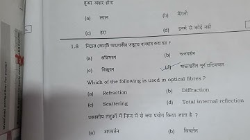 Solution of H.S. physics question paper of 2022(Part-1)
