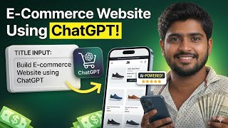 How to create e commerce website using chatgpt | How to build apps &amp; website without coding skills