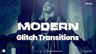 Glitch Transitions ( After Effects Template ) @aetemplates