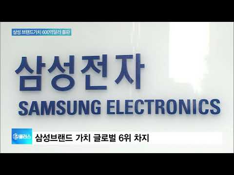 삼성 브랜드가치 600억달러 돌파…세계 6위·아시아 선두
