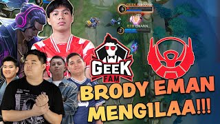 GILAA EMANN MENGGILA MAIN MM PERFORMA YG LUAR BIASA BTR VS GEEK GAME 1