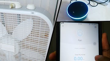 Turn Any Ordinary Fan Into A Smart Fan! (App/Voice Control + Alexa Compatible)