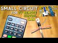 How to make receiver circuit for tv remote control car and boat