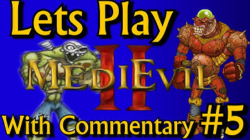 PS1: Lets Play MediEvil 2 - Pt 5 of 11 NTSC (The Professor does Aerobics)