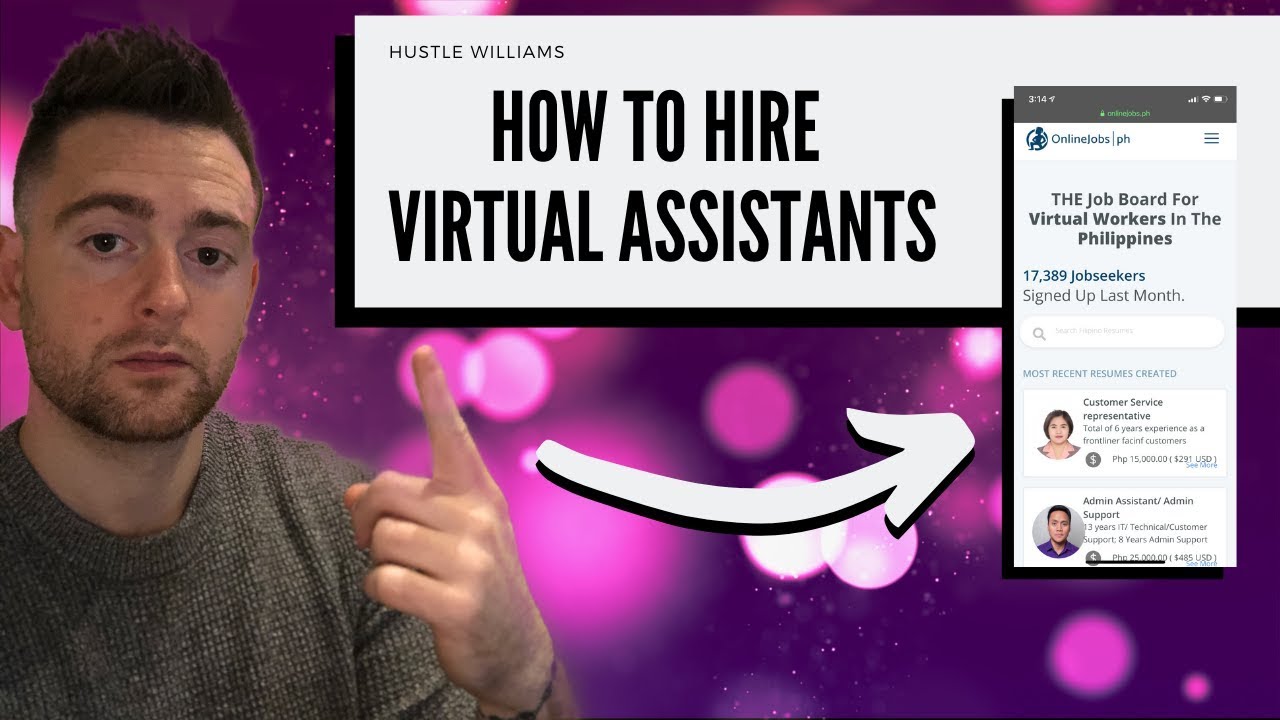 How To Hire Virtual Assistants using Onlinejobs - YouTube