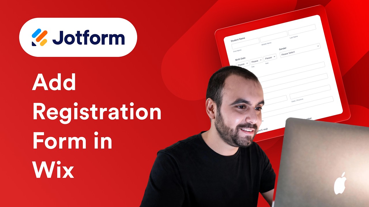 How to Add a Registration Form in Wix - YouTube