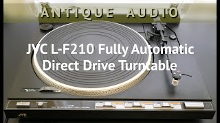 ANTIQUE AUDIO: Buying a JVC L-F210 Fully Automatic, Direct Drive Turntable (with eBay Buyers Guide)