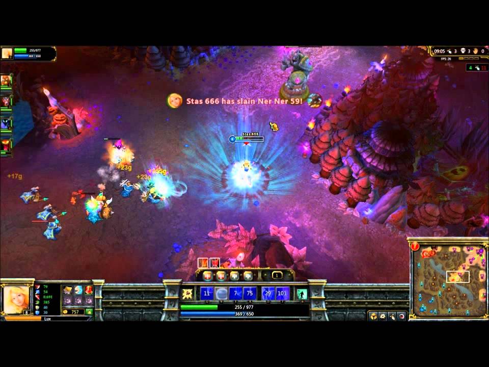 League of Legends  Lux vs Twisted Fate Ownage