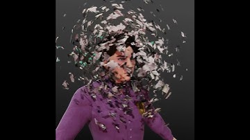 Dissolve Effect Test - Blender