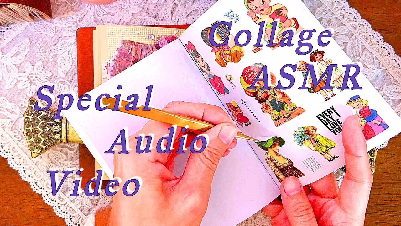 436 うさぎの会話、🐇&🐇 ASMR・scrapbooking・journaling・vintagenote・collagenota・decorativenote🕊️