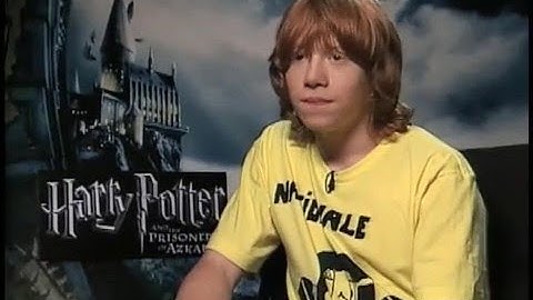 Harry Potter and the Prisoner of Azkaban : Rupert Grint  Interview
