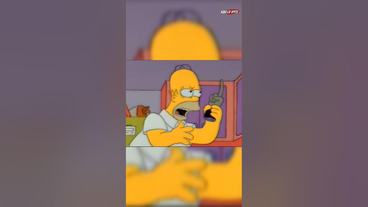 HOMERO COMPRA UNA MANO DE MONO MÁGICA los Simpson shorts YouTube