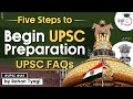 How to prepare for upsc begin upsc preparation  upsc faqs  know all about it  studyiq ias