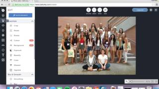 How to crop and save a photo using BeFunky screenshot 4