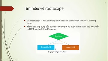 Học lập trình AngularJs WebApi - Bài 18  Khái niệm và cách sử dụng scope và rootScope