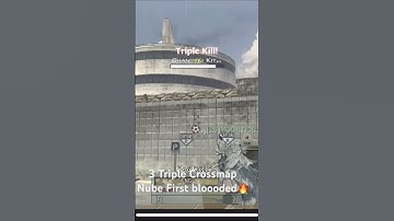3 triple in 1 Crossmap Nube first blooded 🔥🔥💯MW2