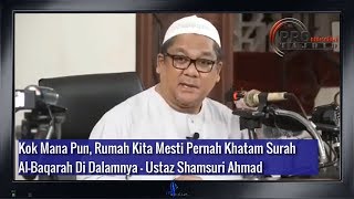 Kenapa Nabi Suruh Baca Surah Al- Baqarah Dalam Rumah? - Ustaz Shamsuri Ahmad Kenapa Nabi Suruh Baca Surah Al- Baqarah Dalam Rumah? - Ustaz Shamsuri Ahmad