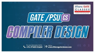 A Demo Session on Compiler Design | GATE 2023/24 Online Coaching for GATE Computer Science | GATE CS