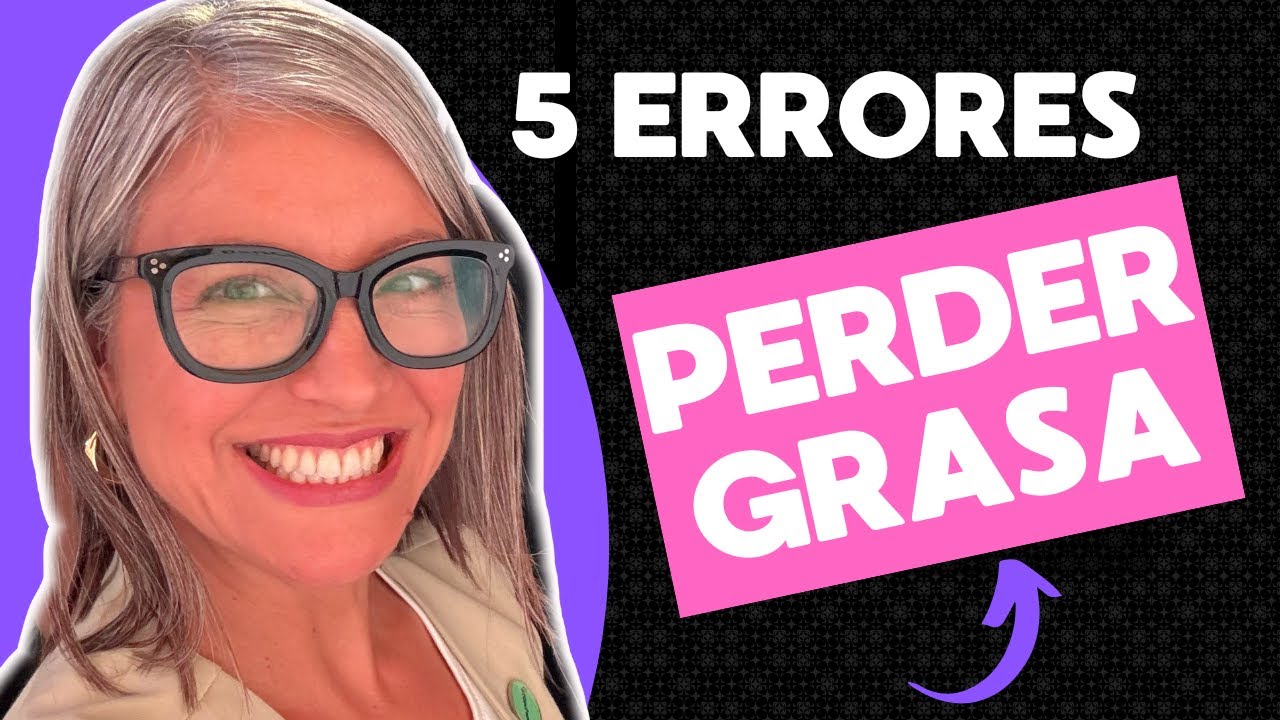 5 Errores Que Te Impiden PERDER GRASA siendo Emprendedor. - YouTube