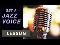 You want to sound like a jazz singer i share my recipe comedy