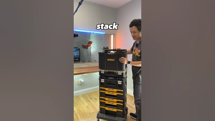 #dewalt TSTAK storage system setup