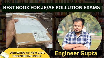 POLLUTION CONTROL BOOK FOR JE, AE , AEE, SCIENTIST B ... | Unboxing Video 