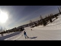 Дёминский лыжный марафон-2019 ч. 4/5. Спуск