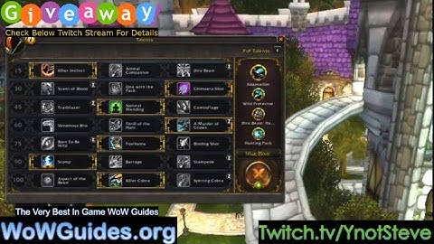 WoW BM Hunter BFA Guide - Beastmastery Hunter Talent Build 8.0