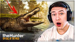 BRUTALNI TROFEJI U MOČVARI *napao me aligator* The Hunter Call Of The Wild