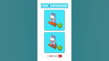 Can You Spot 5 Differences? | Spot the Difference Challenge #shorts