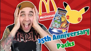 New Pokemon Cards At Mcdonalds 25Th Anniversary Packs