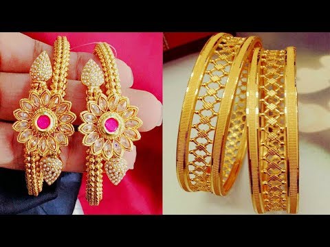 New Models 2018 Latest Gold Bangles Design 2018