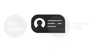 Push notification message bw outline 2D object animation