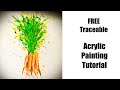 Easy paintings | how to paint loose | step by step instructions | beginner painting