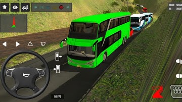 euro coach bus simulator 😱🚌 || new coach bus simulator part-28 Android gameplay