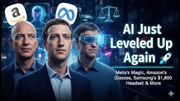 AI News Roundup: Bezos’ Amazon Smart Glasses, Zuckerberg’s Instagram AI & Samsung’s XR War