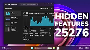 Enable New Hidden Features in Windows 11 25276 - Firewall Dialog, Live Kernel Dump, Details Pane