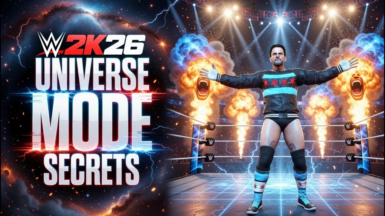 Секреты, о которых вам НИКТО не рассказывал в режиме Universe в WWE 2K26!