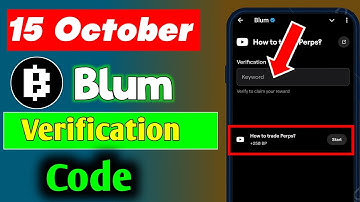 How to trade Perps? Blum Video Code | Blum Today Verification Keyword How to trade Perps
