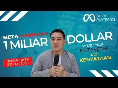 Apakah ini Penyebab META RUGI? habiskan 1 MILIAR DOLLAR untuk membuat METAVERSE jadi KENYATAAN