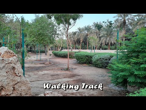      حديقة اليمامة مسار المشي