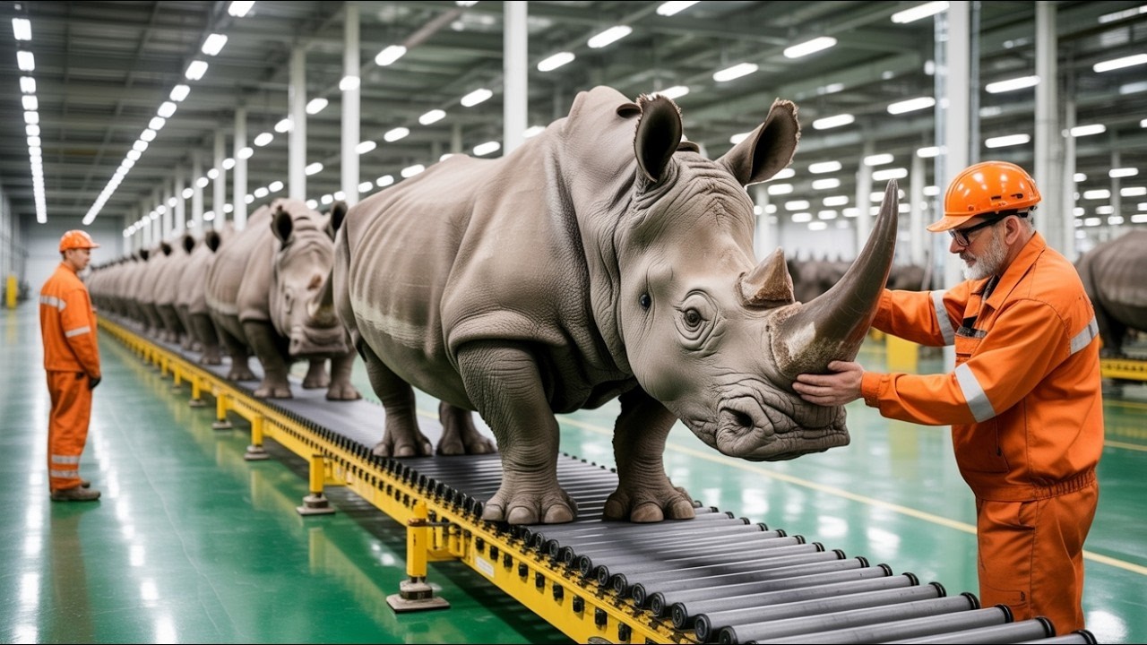 Inside the Rhino Leather Factory How Masive Hides Are Transformed Into Ultra-Durable Luxury Material