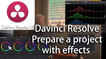 Davinci Resolve 12 - Prepare a project with effects from Premiere Pro to Resolve