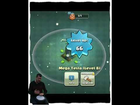 Mega Tesla Upgrade Cost and Max Levels - ClashDaddy