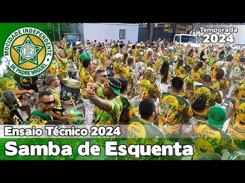 Mocidade 2024 | Samba de Esquenta - Ensaio Técnico | Samba ao vivo - #ET24