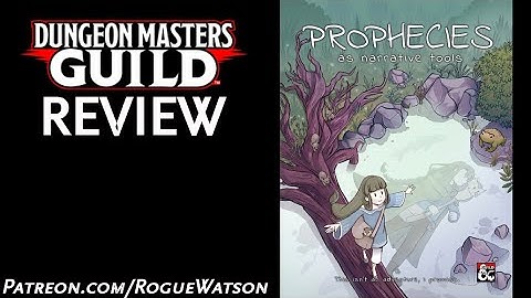 DMs Guild Review - Prophecies as Narrative Tools