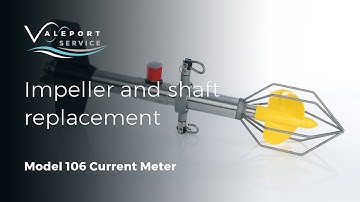 Valeport Service  - Model 106 Impeller and shaft replacement